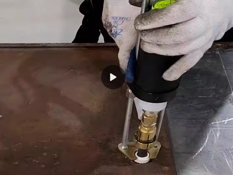 钢构栓钉拉弧焊接演示